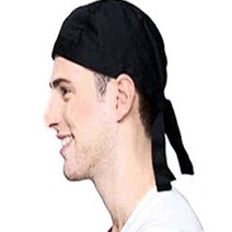 식당 주방 위생모 요리 두건, 요리두건 레드