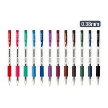[RAΞ] f08 자바 스프링업 0.38mm 낱개 학생볼펜 판촉용 중성 고급 부드러운 사무용필기구 잘써지는 문구용 사무용 ▷_8θ270eA, θw_빨강