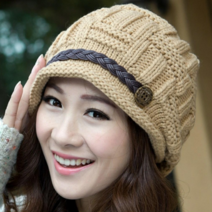 시크해 3535 짜임 니트모자 여성모자 니트모자 짜임모자 겨울모자 데일리