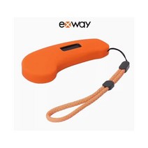 전동스케이트보드 전동보드 원격 제어 특수 실리콘 보호 커버 Exway 전기 스케이트보드 부품용 반사 끈 포함, 주황색