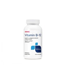 GNC 비타민B-12 1500mcg 90캡슐