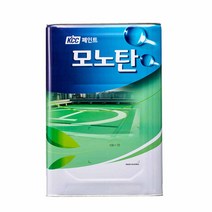 KCC 모노탄 옥상방수 우레탄 페인트 중도 상도 16kg, 모노탄중도회색16kg