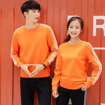 긴팔맨투맨 겨울 가을 추가 두꺼운 라운드넥 풀오버 후드 커플룩 교복 같은 인원 작업복 모임 맟춤제작 986331198