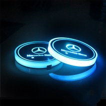 Ecool LED 차량 컵홀더 무드등 차량용품 1SET 2P 다양한 모델, 메르세데스 벤츠, 1개