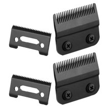 Wahl 클리퍼 블레이드 전문 헤어 클리퍼 블레이드 카톤 용 2 세트 교체 이동식 블레이드 스틸 액세서리, 하늘색