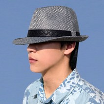 M~XL 빅사이즈 웨빙 소프트햇 3컬러 여름 신사 모자 중절모 밀집 페도라 남자 여자