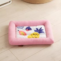 애견냉각매트 강아지 여름 쿨방석 cooling summer pad mat universal pet bed ice pad dog sleeping nest for dogs 고양이, 분홍색, 73x51cm