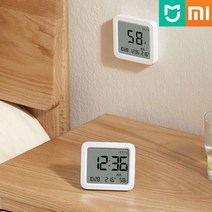 샤오미 미지아 가정용 온습도계 3세대 온도/습도/시간/날짜/편함도 미홉앱연동, 2개