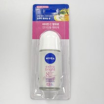 니베아 데오드라트 롤온 엑스트라 브라이트, 50ml, 1개