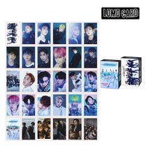 30 개/대 아이돌 ITZY THEBOYZ Crabity IU Photocard 앨범 HD 그룹 용지 Lomo 카드 엽서 팬 컬렉션, [07] THEBOYZ
