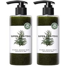일본직발송 6. 송료 무료 원더 버스 (WONDER BATH) 슈퍼 베지 떡 클렌징 (SUPER VEGITOKS CLEANSER) 2 개, One Size_One Color, One Size_One Color, 상세 설명 참조0