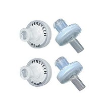 Finetech 소수성 PTFE 주사기 필터 13mm 직경 0.45μm 실험실 여과용 기공 크기 50개 팩 대만산PTFE 0.45um 50, PTFE Hydrophobic 13mm 0.45um_5