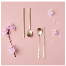 오부자 방짜유기 완 2인수저세트, 4세트, 숟가락 2p + 젓가락 2p