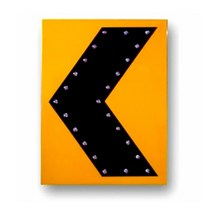 [안전몰] JW/ LED 갈매기 표지판(소켓형)450x600, AC_DC겸용