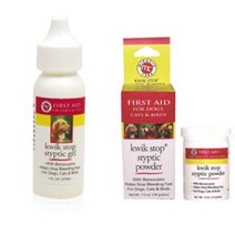 퀵스탑 반려동물 조류 지혈제 젤 파우더 2종 중 택1, 파우더 14g (유통기한 202409)
