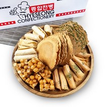 옛날과자 전병 센베이 1.1kg+1.1kg 오란다 밀전병 추석선물, 1.1kg x 2박스, 1.1kg, 2개