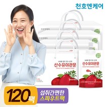 [천호엔케어] 하루활력 산수유야관문즙 70ml 30팩 4박스/국산산수유 비수리, 30팩 x 4박스