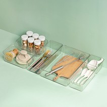 투명 사각 아크릴 서랍 정리 트레이 칸막이 정리함, 1. 1호