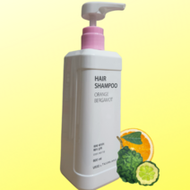 위쎄네이처 헤어샴푸 오렌지 베르가못향 600ml, 5개