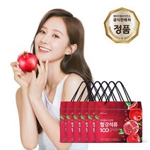 미녀들의 시크릿 빨강석류 100 석류즙 6박스/126포, 없음