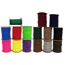 Paracord Planet Shock Cord - 해양 등급 번지 - 100% 스트레치 - 습기 및 내후성 - DIY 프로젝트 타이 다운 레크리에이션 - 실내 및 실외, 1/4 x 100 FT, Black