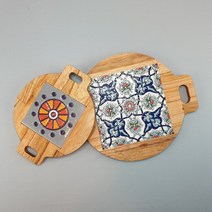 큰냄비받침 북유럽타일 만들기 DIY 키트, 1