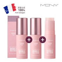 맥퀸뉴욕 1+1+1 프랑스산100 콜라겐 비타 링클 멀티밤, 멀티밤 1+1+1