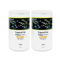 아쿠아가든 열대어 전용 사료 플레이크, 1000ml, 4개