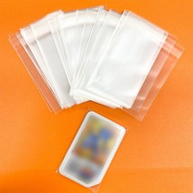 포켓몬 가오레 디스크 비닐 칩 전용 보관 opp 보호 봉투 슬리브, 500매