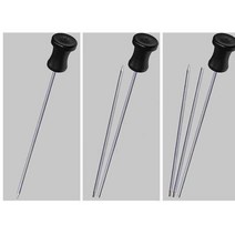 상수도 누수탐지기 청음봉 파이프 배관 시험 사운드, 업그레이드 - 흰색 단일 섹션 1m