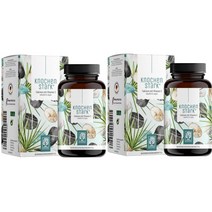 NATURTREU 독일 KNOCHEN STARK 칼슘+카무카무 비타민C 120캡슐 2팩