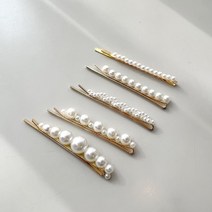 진주 헤어핀 포인트 머리핀 진주핀 헤어악세사리 실핀