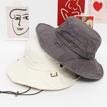 남자 여자 17컬러 트래킹 등산 정글 스트링 모자