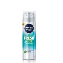 NIVEA 맨 프레시 퀵 쉐이빙폼 200ml 상쾌한 진정면도