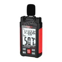 GtoB 소음 측정기 데시벨 소음계 소리 휴대용, A.EMC데시벨미터30-130db온도습도권리