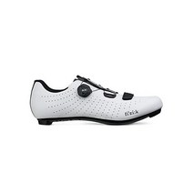 Fizik 피지크 남성 클리트 사이클링 슈, White Black, 42.5