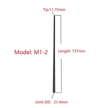 카본상대 당구큐 당구 상대 당구큐팁, 18.4+Uniloc Joint