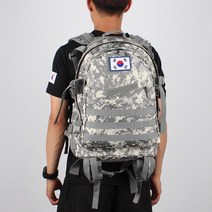 고급 3DAY 백팩 45L 남자 학생 헬스 여행 출타 배낭, ACU