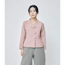 꽃무늬 자수 엠보 저고리