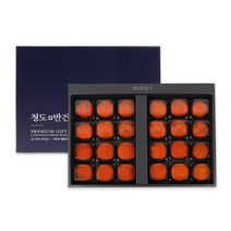 [산지직송] 청도 반건시 곶감 (특호) 선물세트 + 가방포장 (옵션선택), 1개, 15_(1박스)청도반건시(특70호)24입