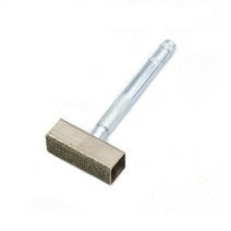 그라인딩 휠 드레서 휠 스톤 다이아몬드 그라인딩 드레서 디스크 샤프닝 핸들 소결 헤드 드레싱 연마 그라인더 도구, m 90x45x17mm