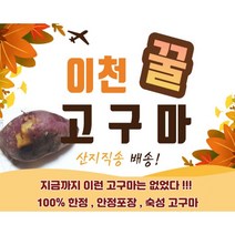 여주 이천 꿀고구마 100% 리얼 원산지 고구마 재고 없으면품절되는 책임제 상품, 꿀(한입고구마) 5kg