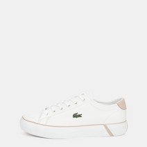 라코스테 그립샷 741CFA0020 여성용 스니커즈 화이트라이트핑크