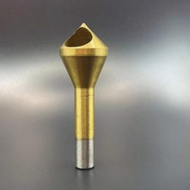 1PCS 디버링 챔 퍼링 공구 카운터 싱크 드릴 비트 티타늄 코팅 부드러운 구멍 금속 90도, [04] 15-20, [04] 15-20