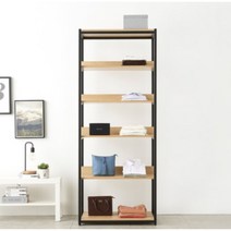 엣지 빈티지 드레스룸 시스템 5단 선반장 (6색) ㄷ자빌라 안방 신혼부부