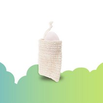 우드브러쉬 면 비누망 비누거품망, 단품