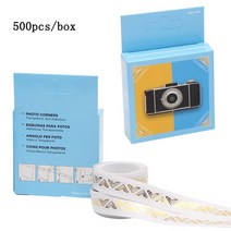 DIY 수제 종이 스티커 스크랩북 일기 장식 다목적 앨범 프레임 코너 500 피스, [02] Hot Stamping Device