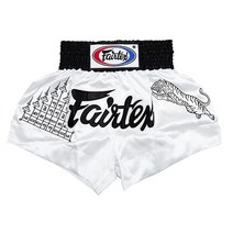 Fairtex Muay Thai 복싱 반바지 전통적인 스타일, Large