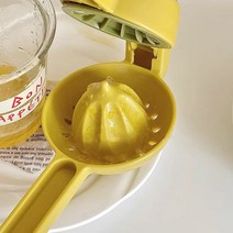 Texture. 레몬 오렌지 착즙기 과일즙 짜개 1+1