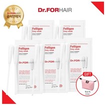 닥터포헤어 폴리젠 이지 스왑 6ml x 10개 + 파우치백 두피 클렌징 각질케어, 이지스왑5매+파우치1개